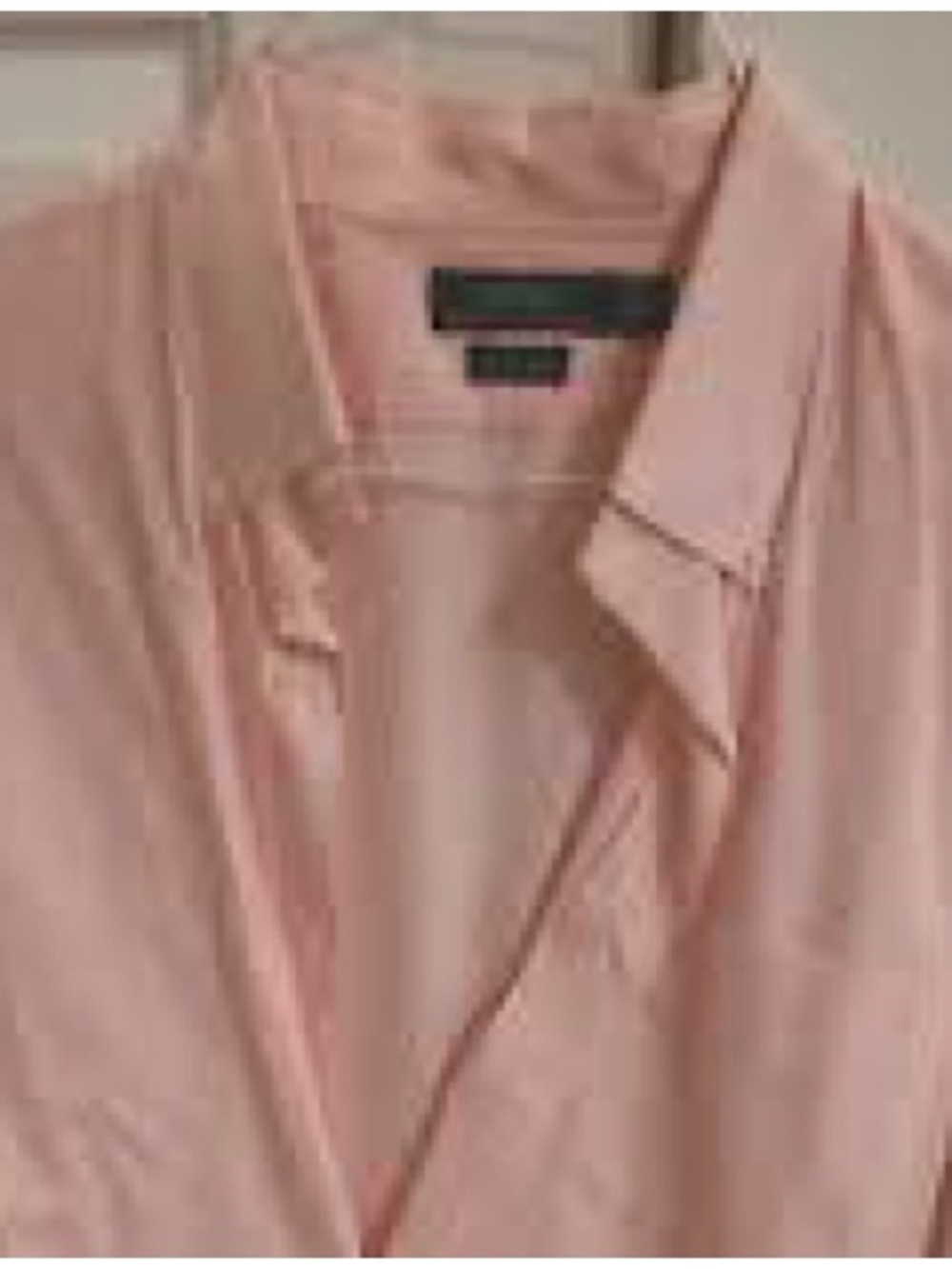 Ralph Lauren 💯 Linen Blush Pink Button-Down Shirt size Large